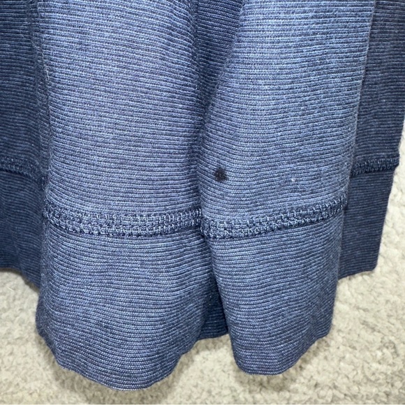 Vineyard Vines Shirt Mens Medium Blue Edgartown Shep Polo Pima Cotton Ribbed - Picture 7 of 11